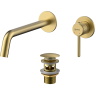 Смеситель LEMARK BELUGA LMF-8033B-BRLG для раковины