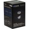 Стакан для зубных щеток LEMARK GLASS LINE с держателем чёрный/ стекло 9732036